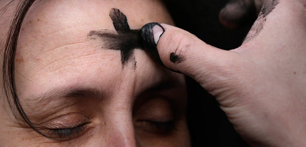 Ash Wednesday — the imposition of ashes